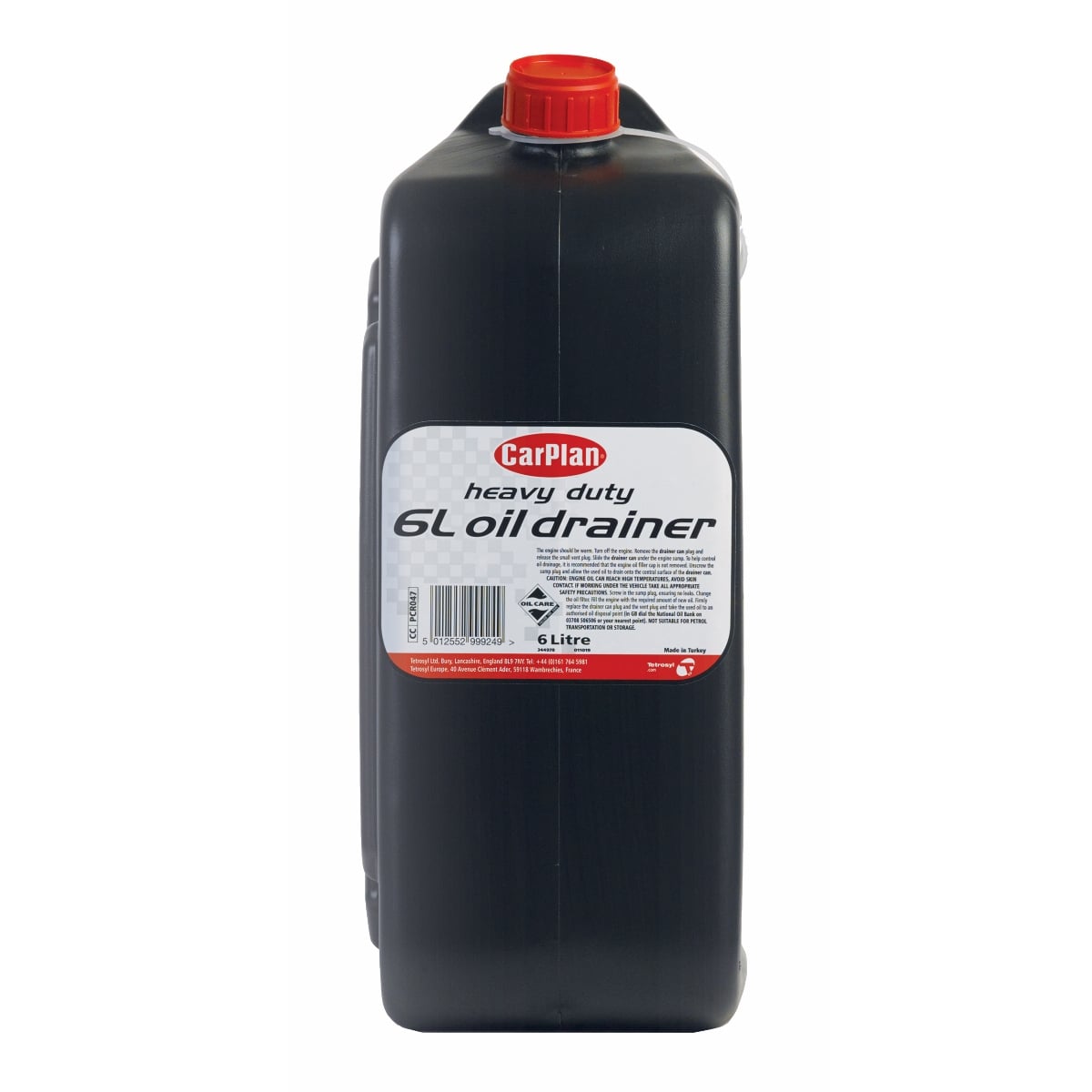 CarPlan PCR047 Oil Drain Can 6L